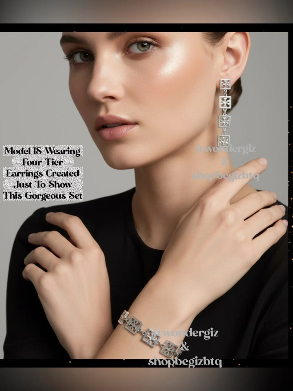 🔥🔥Authentic Designer Bracelet & Earrings Set At Awesome Prices To Buy Now Firm
